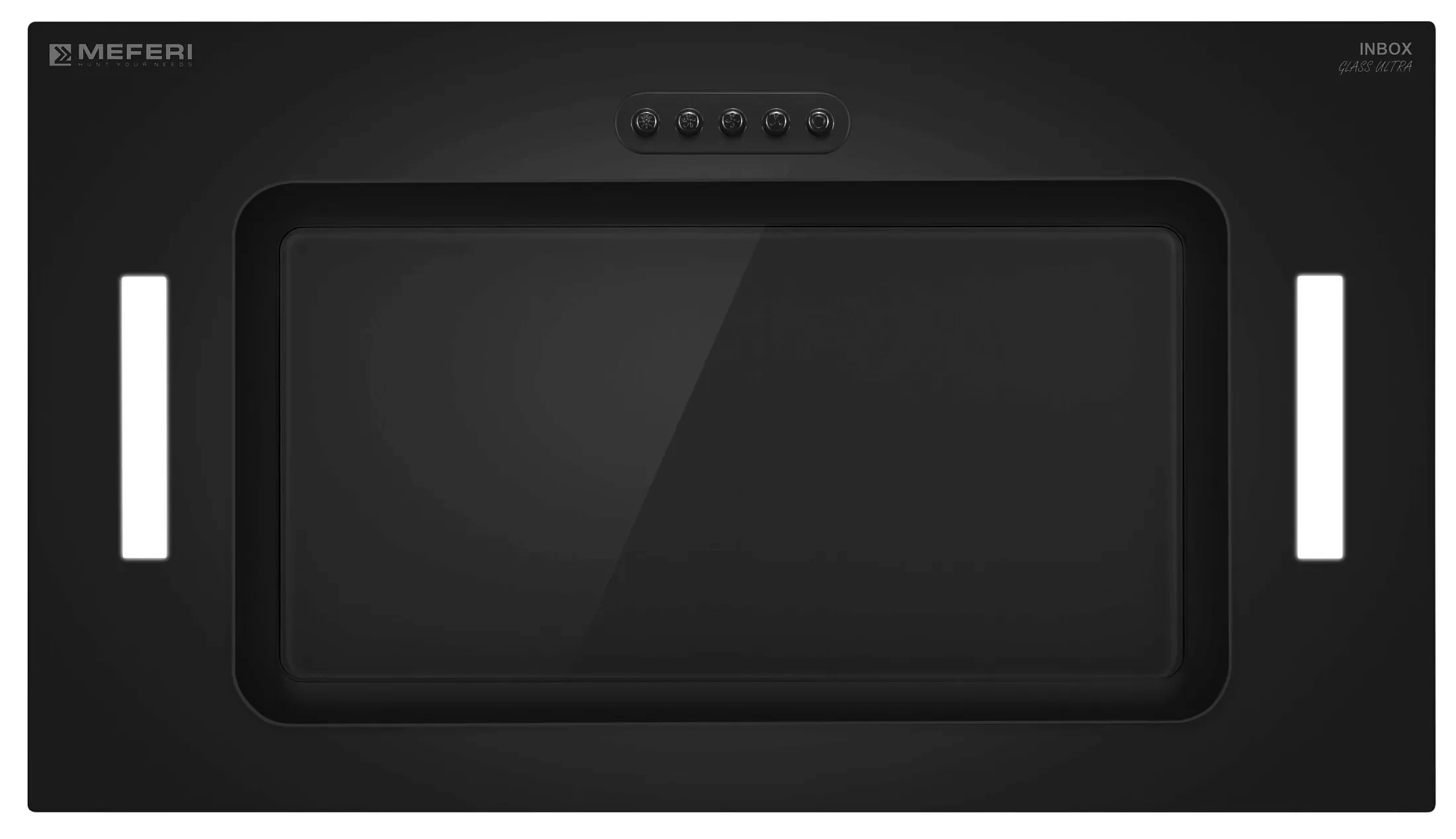 Товар Встраиваемая вытяжка Meferi Inbox 52 BK Glass Ultra VSK2315797